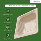 BIONATION cornstarch bowl detail image